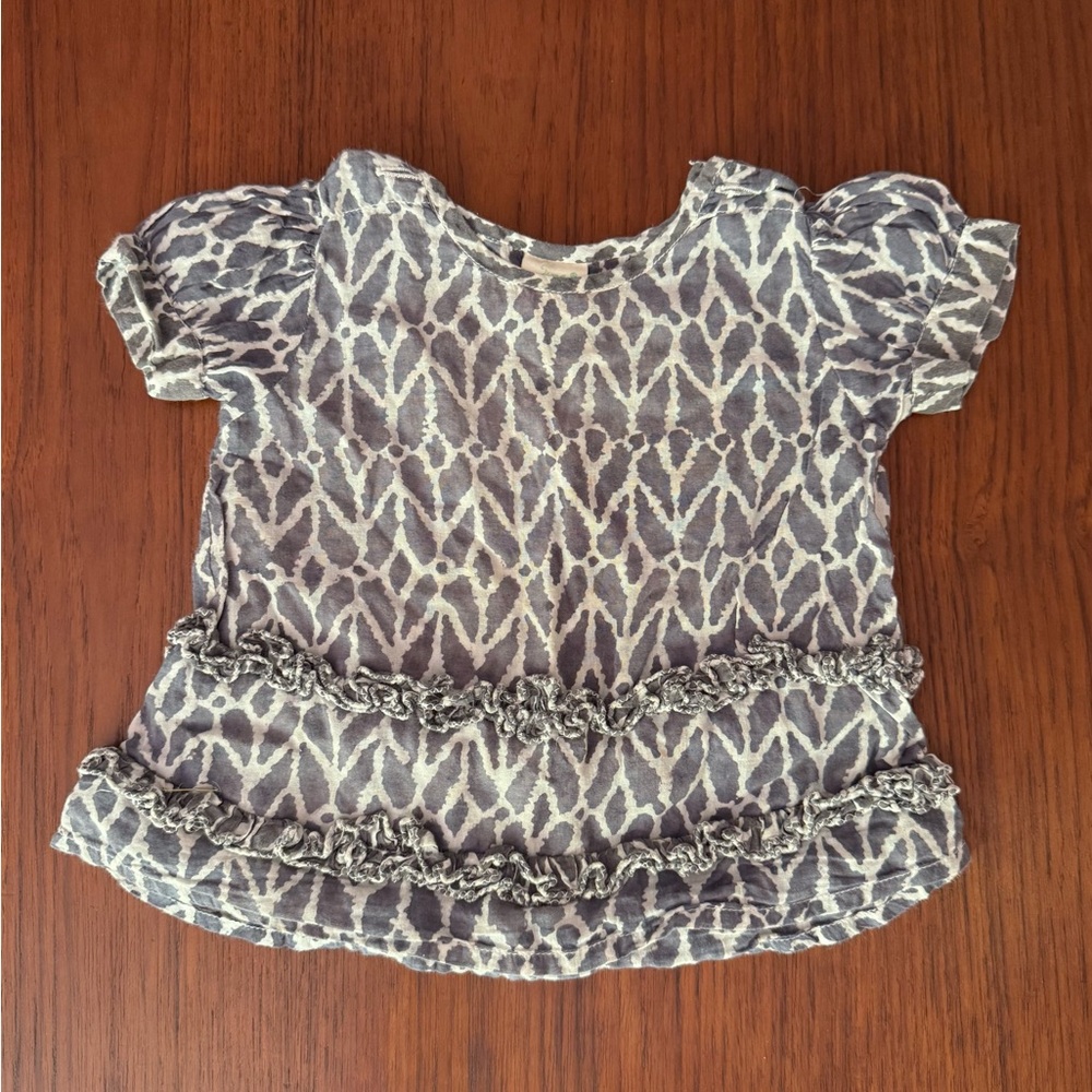 SOMA Light cotton Gray Baby Top